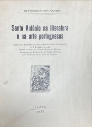 SANTO ANTÓNIO NA LITERATURA E NA ARTE PORTUGUESA